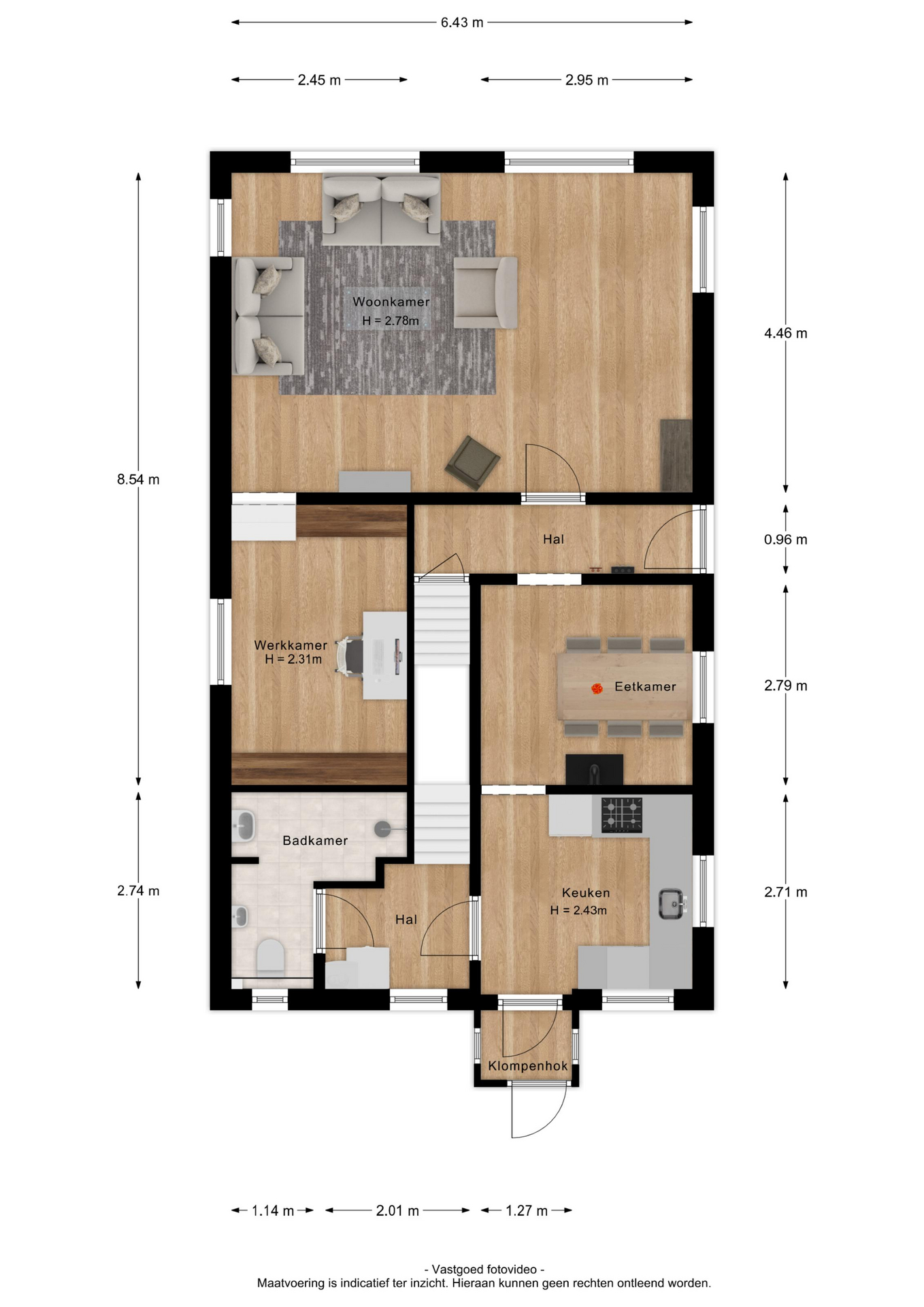 Rijnbandijk , 4021 AG Maurik - Map 1