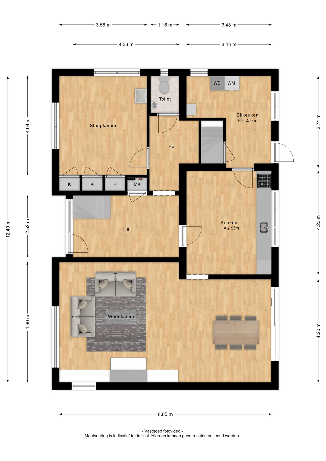Groenedijk , 4003 JK Tiel - Map 1