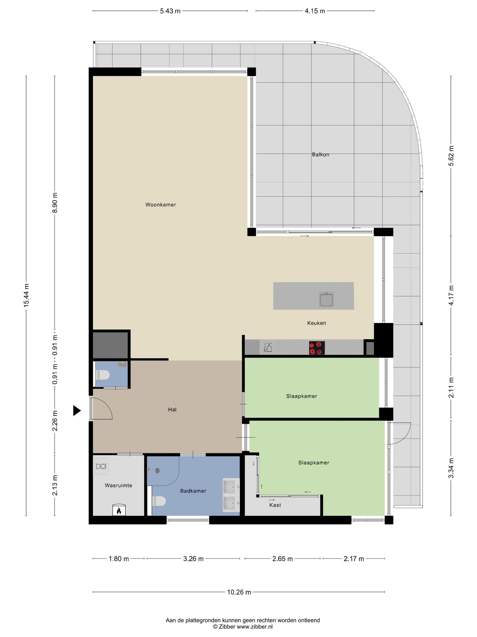 G.J. Petersstraat 60, 4005 ML Tiel - Map 1