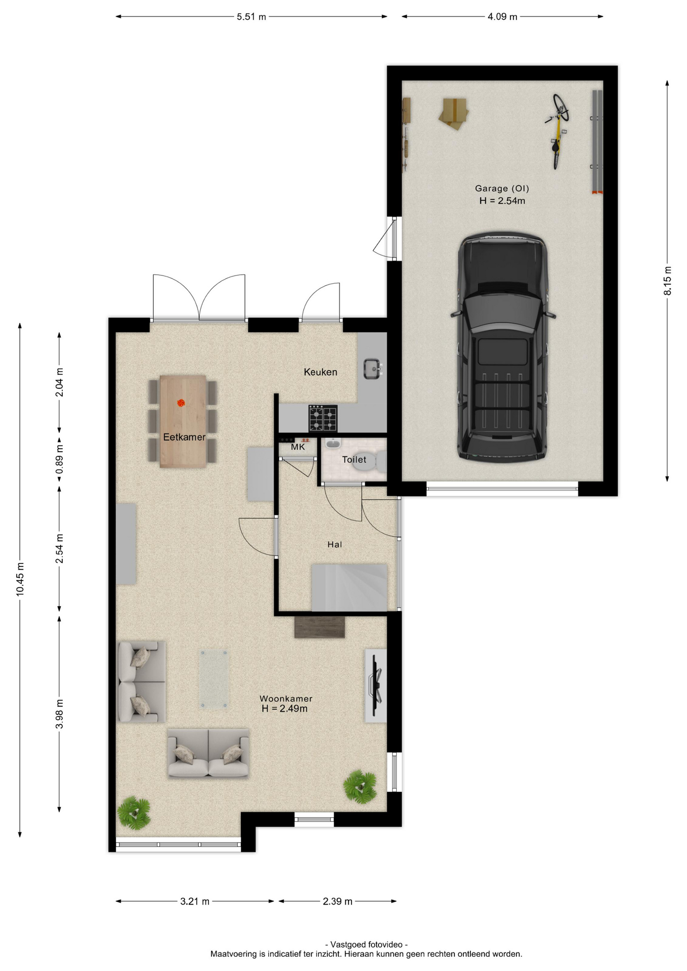 Fuutstraat 2, 4005 GT Tiel - Map 1