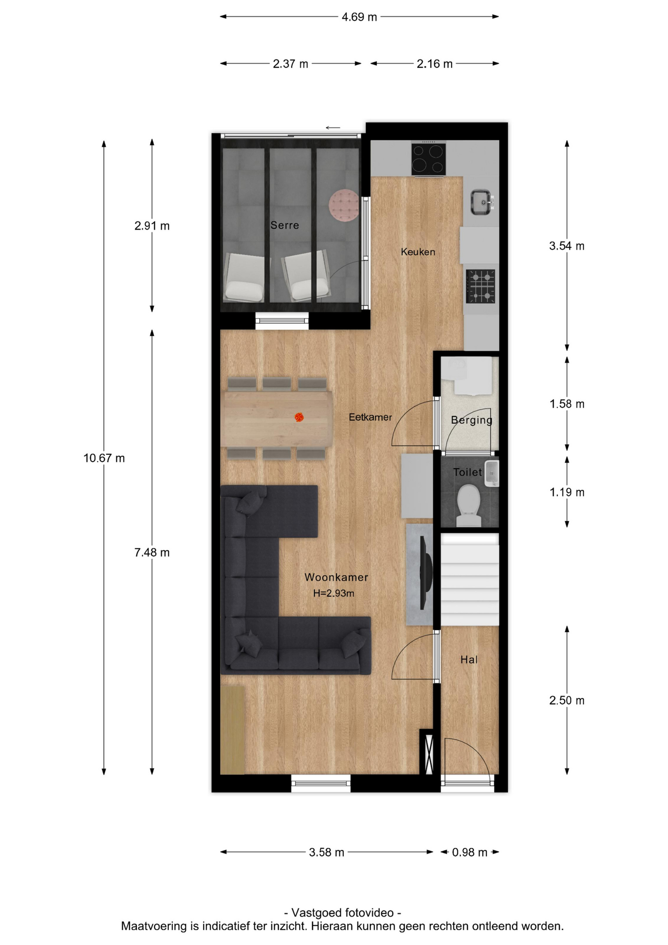 Hoogendijkstraat 34, 4005 AT Tiel - Map 1