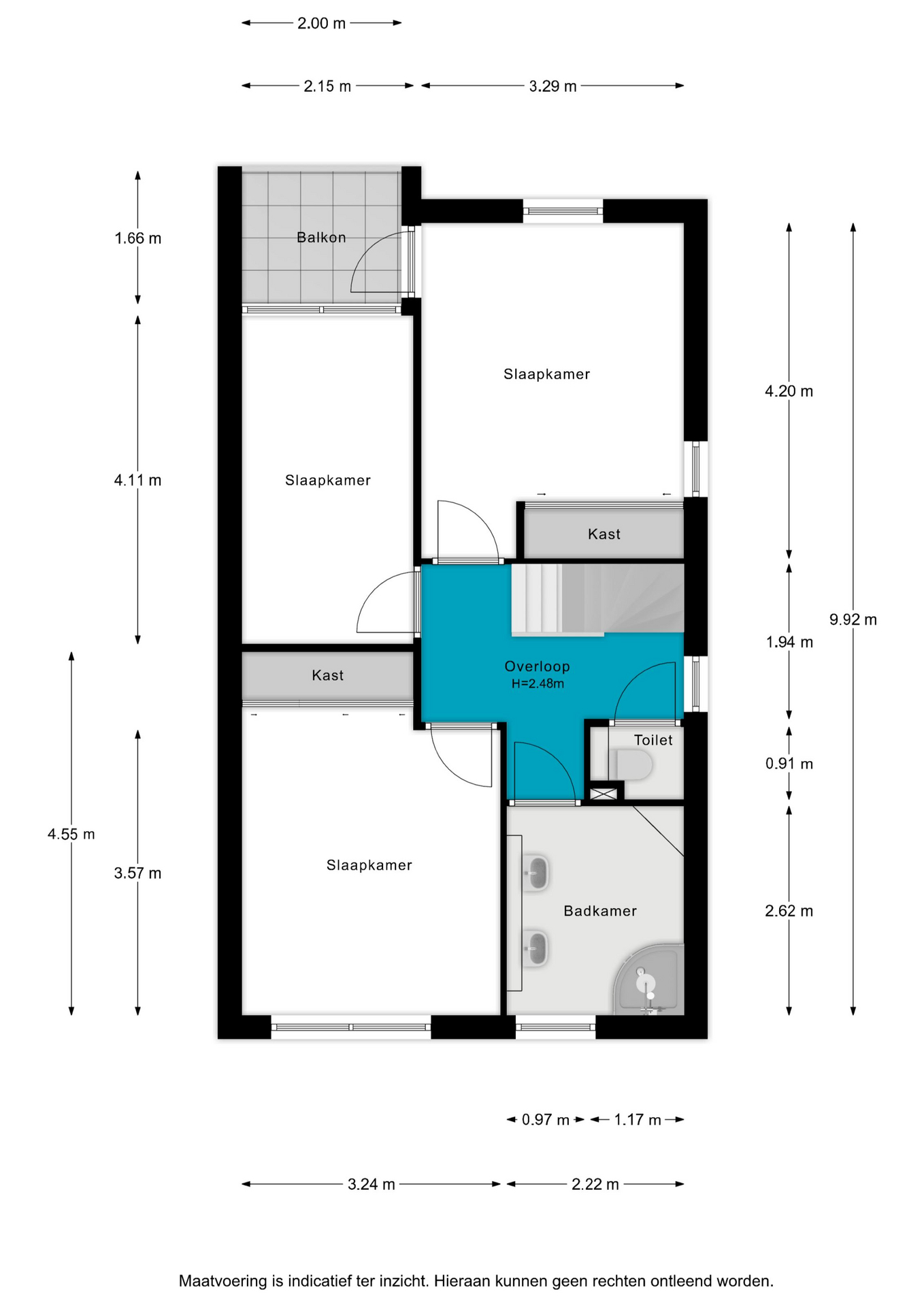Wielewaallaan 6, 4005 EZ Tiel - Map 2