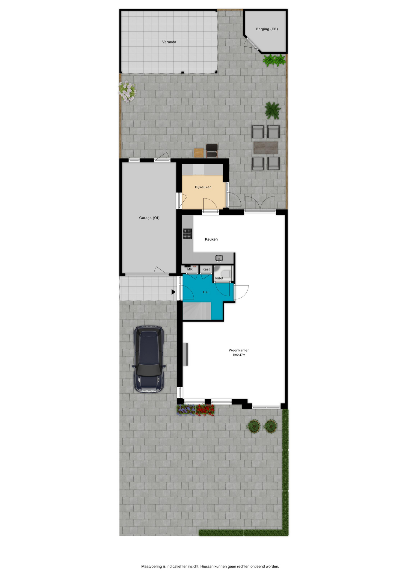 Wielewaallaan 6, 4005 EZ Tiel - Map 4