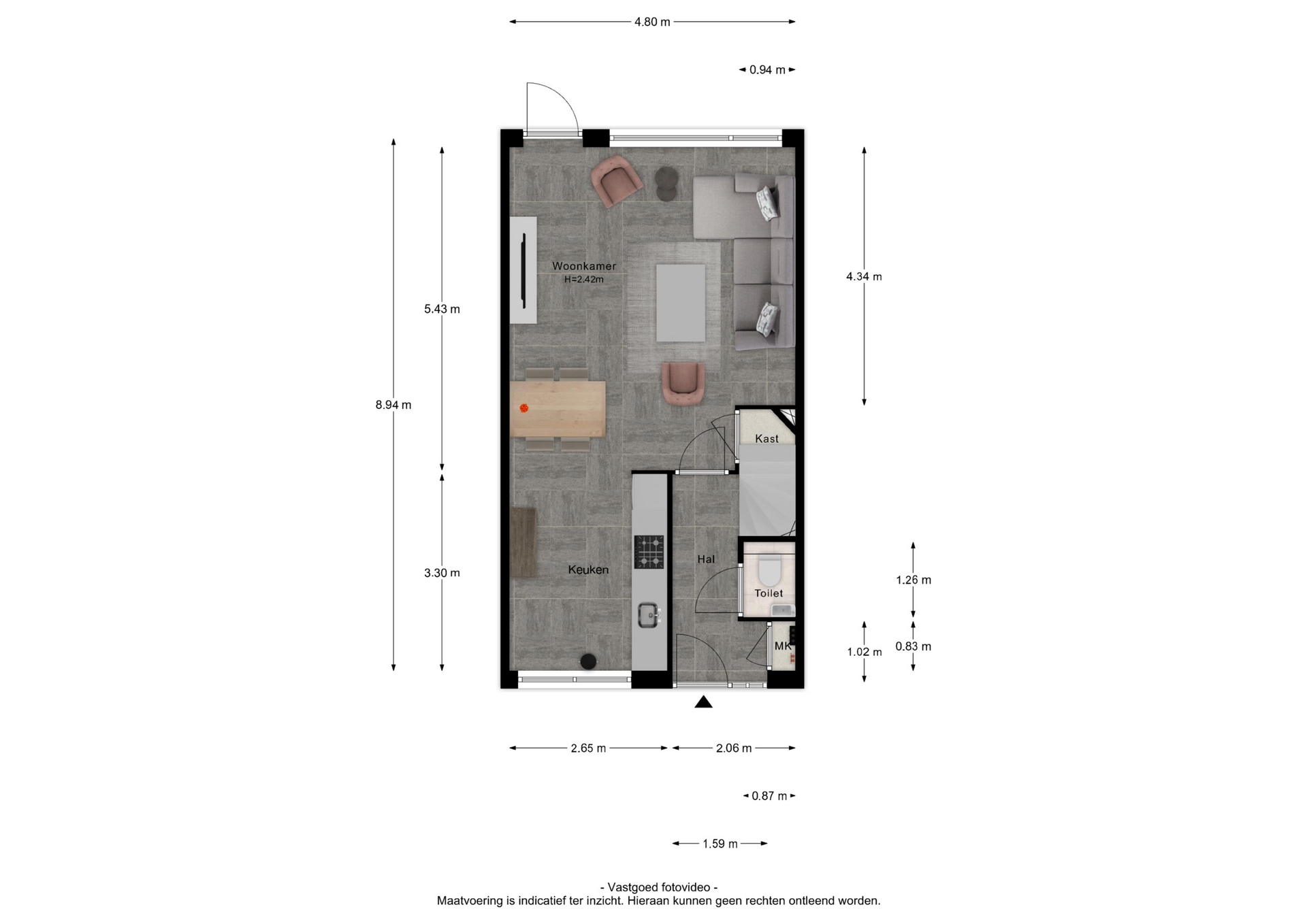 Korte Binnenhoek 4 b, 4005 DB Tiel - Map 3