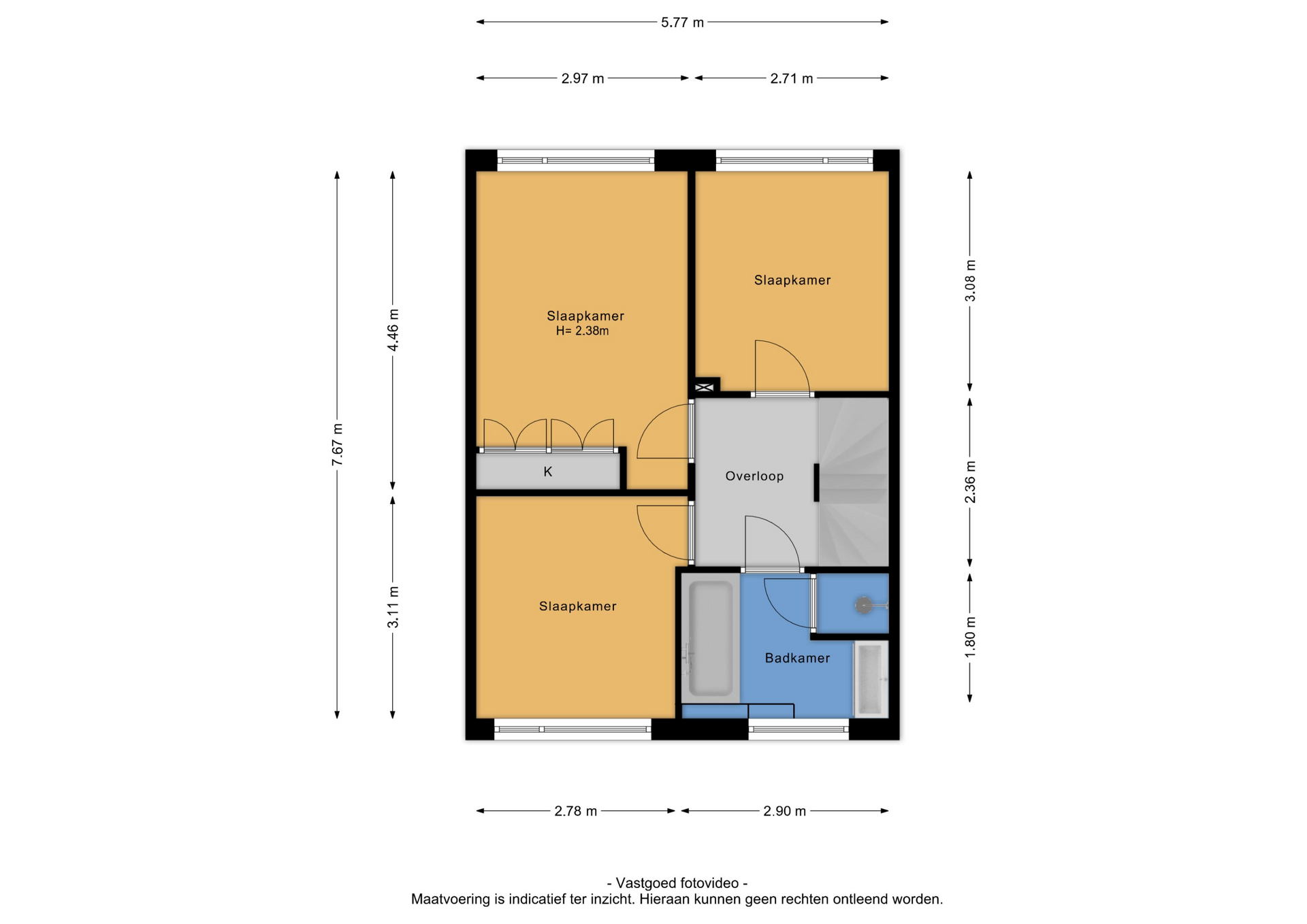 Middelcoopstraat 5, 4102 CE Culemborg - Map 2