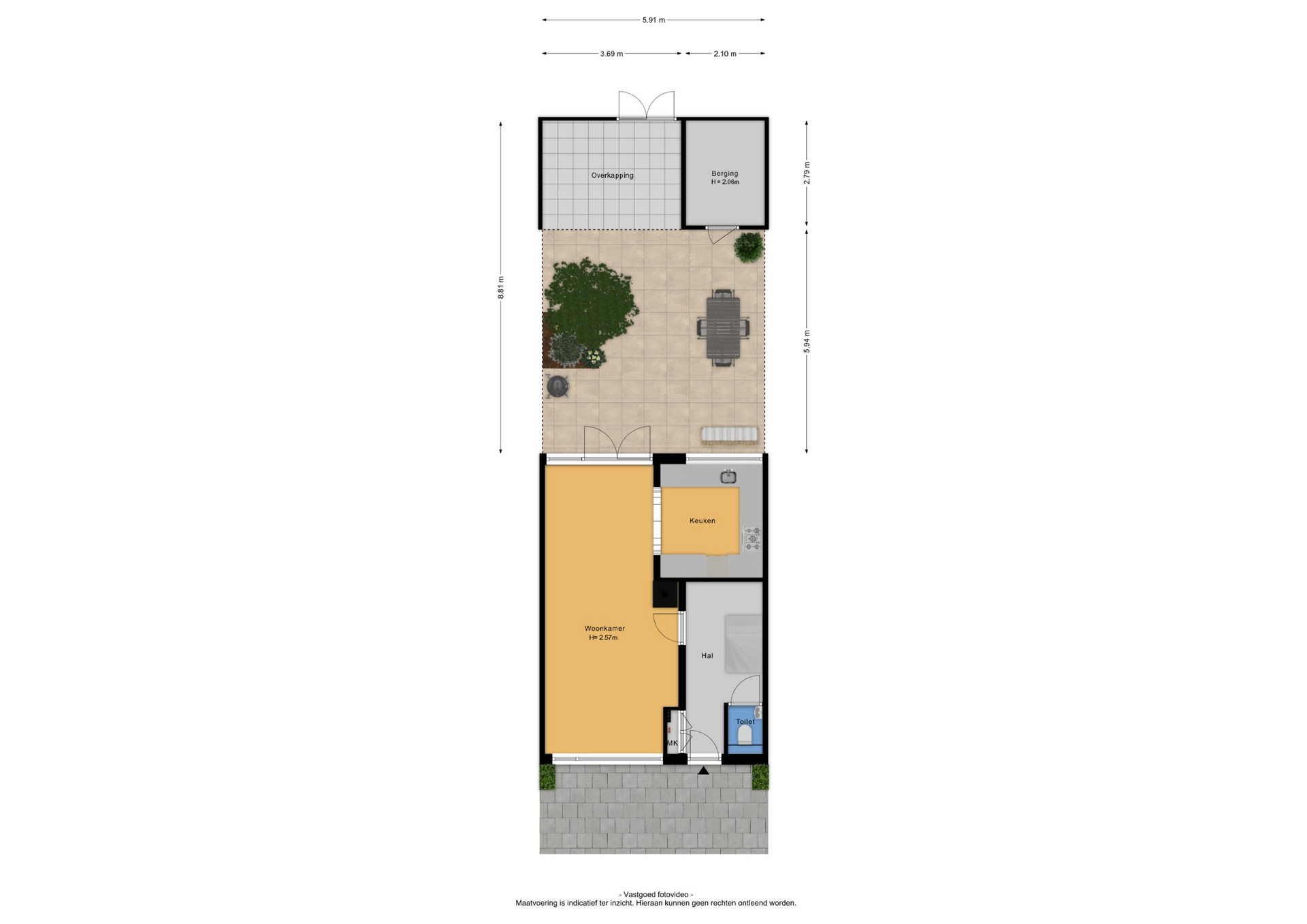 Middelcoopstraat 5, 4102 CE Culemborg - Map 5