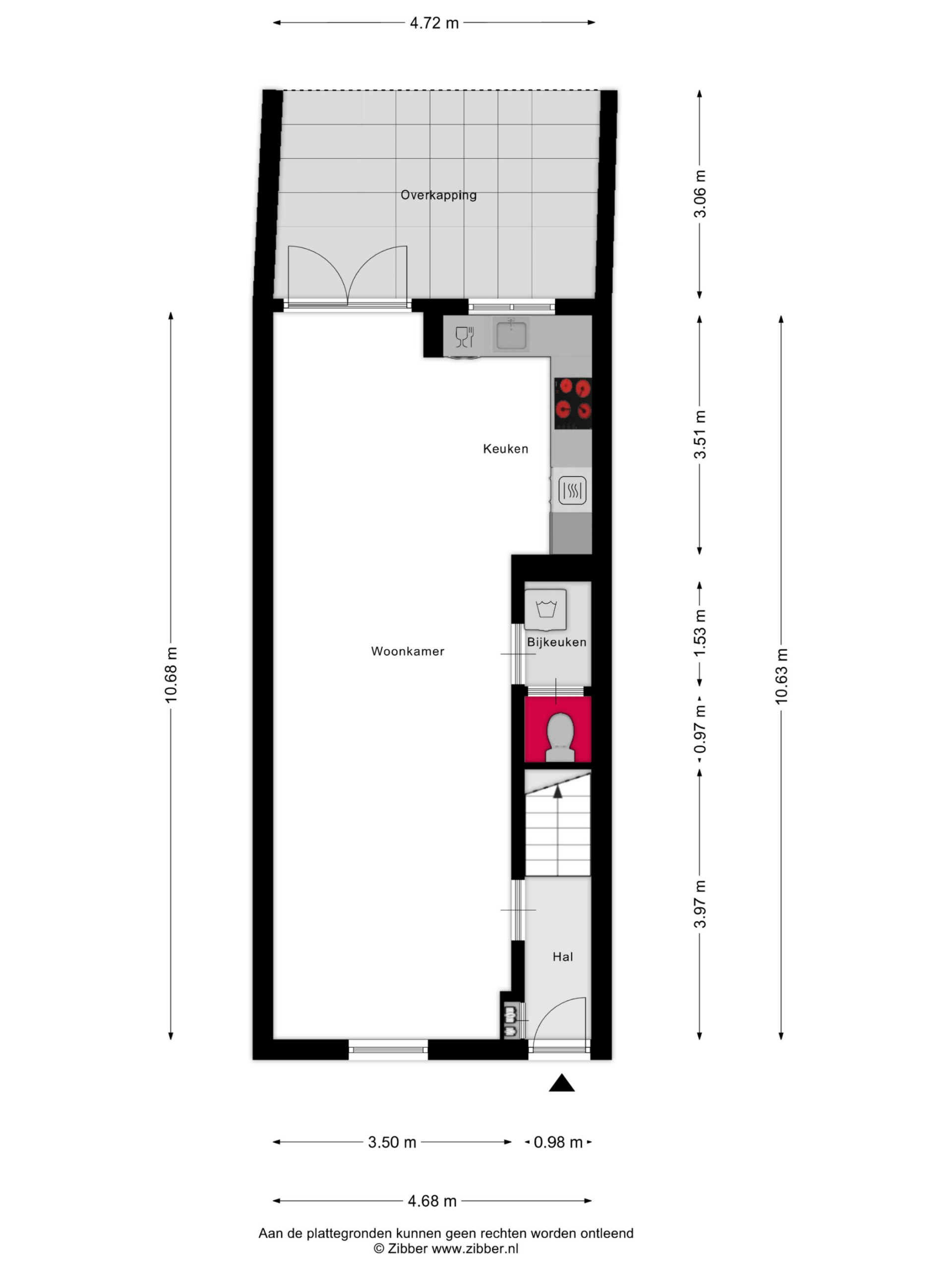 Betuwestraat 5, 4005 AR Tiel - Map 1