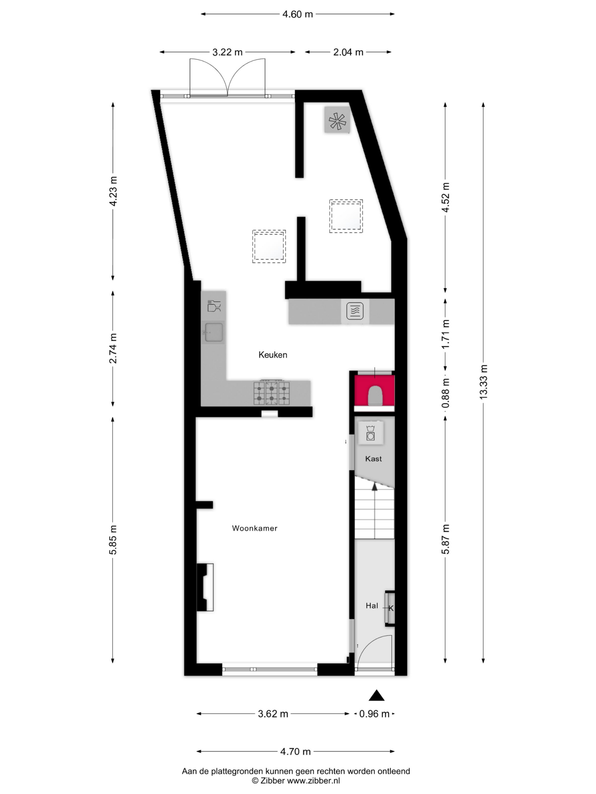 Binnenweg 22, 4001 ER Tiel - Map 1
