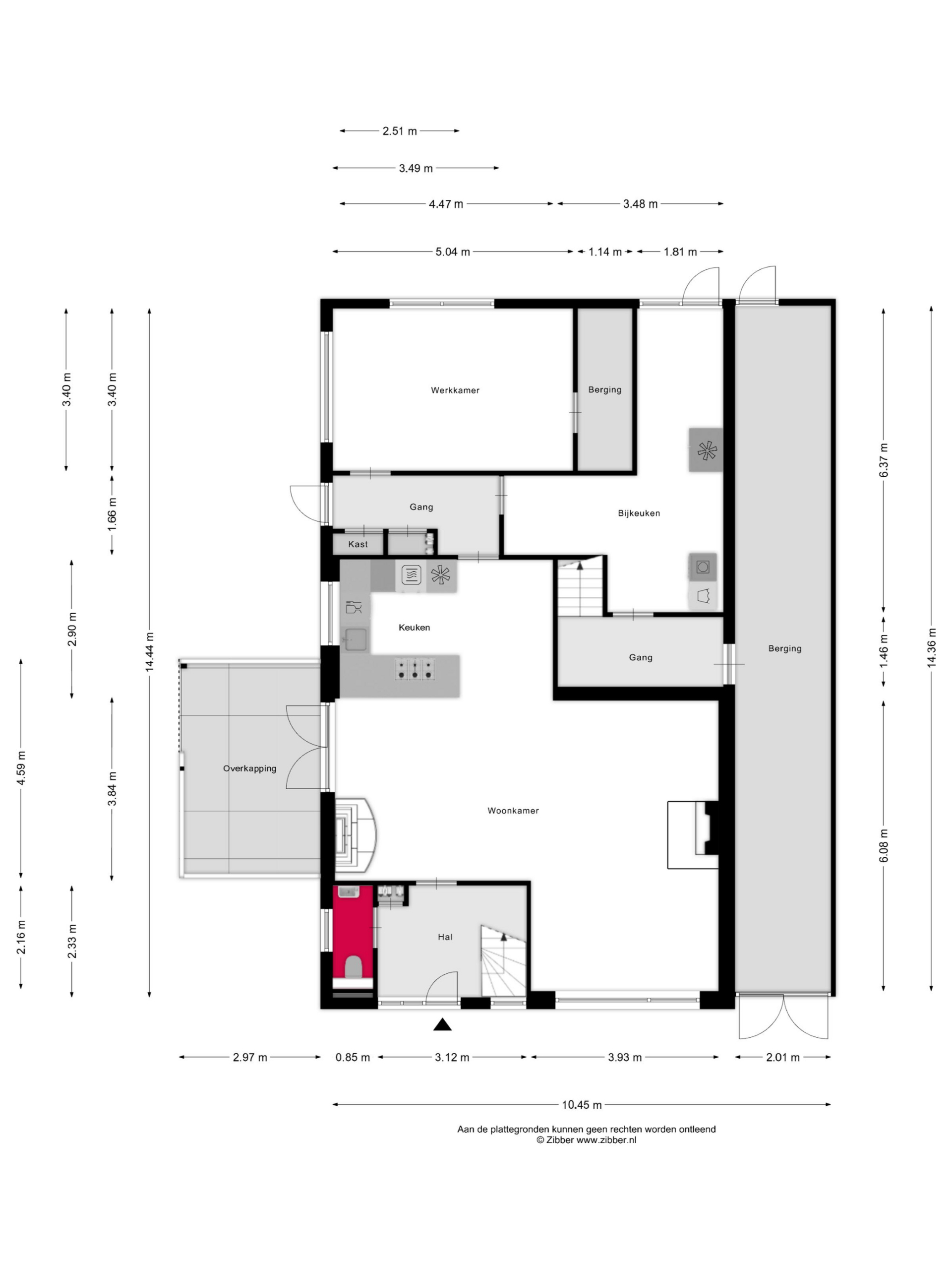 Hovenierslaantje 11, 4001 HN Tiel - Map 1