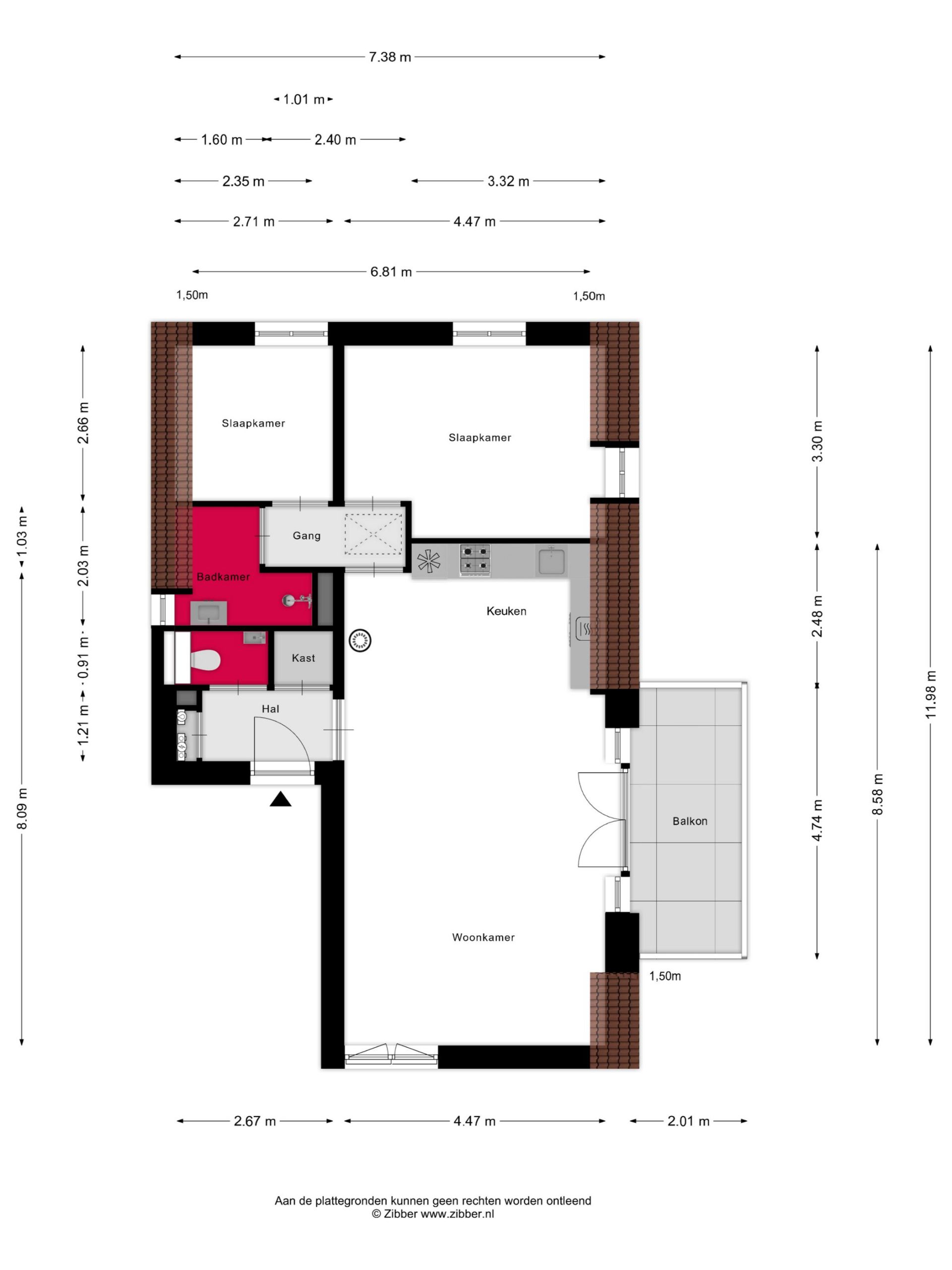 Kloosterweide 14, 6659 EE Wamel - Map 2
