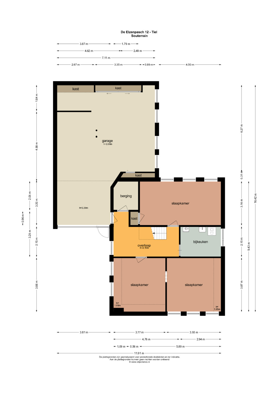 De Elzenpasch 12, 4003 CK Tiel - Map 7